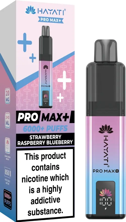 Hayati Pro Max Plus Strawberry Raspberry Blueberry